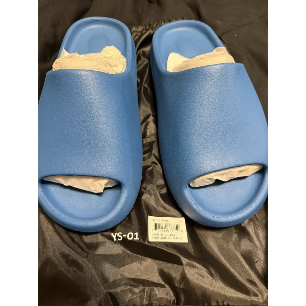 YZY YS-01 Blue Slides Size 10 Brand New